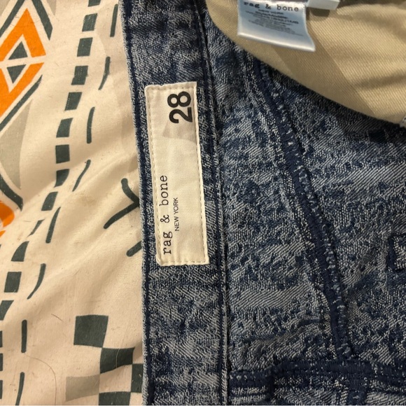 Rag & Bone Blue Denim Skirt - Picture 8 of 8